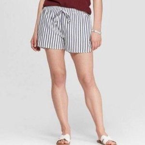 EUC Universal Thread Blue and White Short